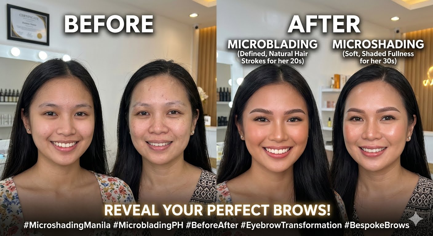 microshading and microblading