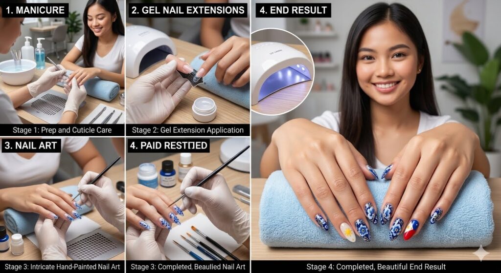 nail art combo