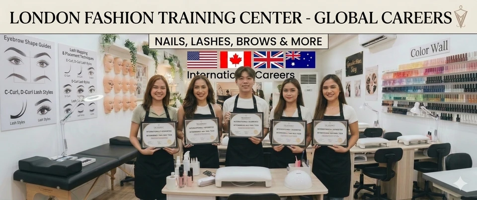 Global Beauty Career: Earn Millions Abroad with a European Accredited Certificate ✈️💅